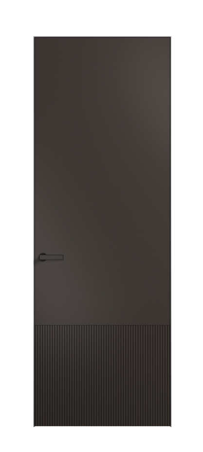 Межкомнатная дверь Velvet 8202 Матовый антрацит. Цена 57169  | Volhovec