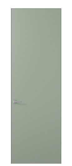 Дверь межкомнатная ПУ 0010 ПЭСО. Цвет ПЭТ светло-оливковый. Материал ПЭТ. Коллекция Планум. Картинка.