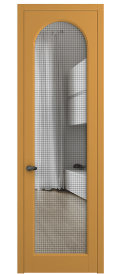 Дверь межкомнатная 6804 Пастельно-жёлтый RAL 1034 MS. Цвет RAL Пастельно-жёлтый RAL 1034. Материал Гладкая эмаль. Коллекция Palazzo. Картинка.