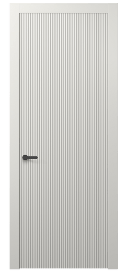 Дверь межкомнатная АКП 8621 МСР. Цвет Матовый серый. Материал Гладкая эмаль. Коллекция Дюна. Картинка.