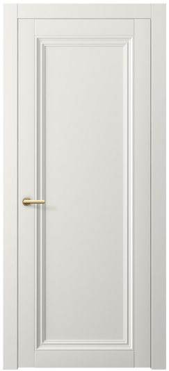 Дверь межкомнатная 2501 ПЭБЛ. Цвет ПЭТ белоснежный. Материал ПЭТ. Коллекция Центро. Картинка.