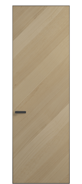 Дверь межкомнатная АКП 0200 ЭВБМ Эвкалипт бежевый матовый. Цвет Эвкалипт бежевый матовый. Материал Шпон эвкалипта НатурВуд. Коллекция Рифт. Картинка.